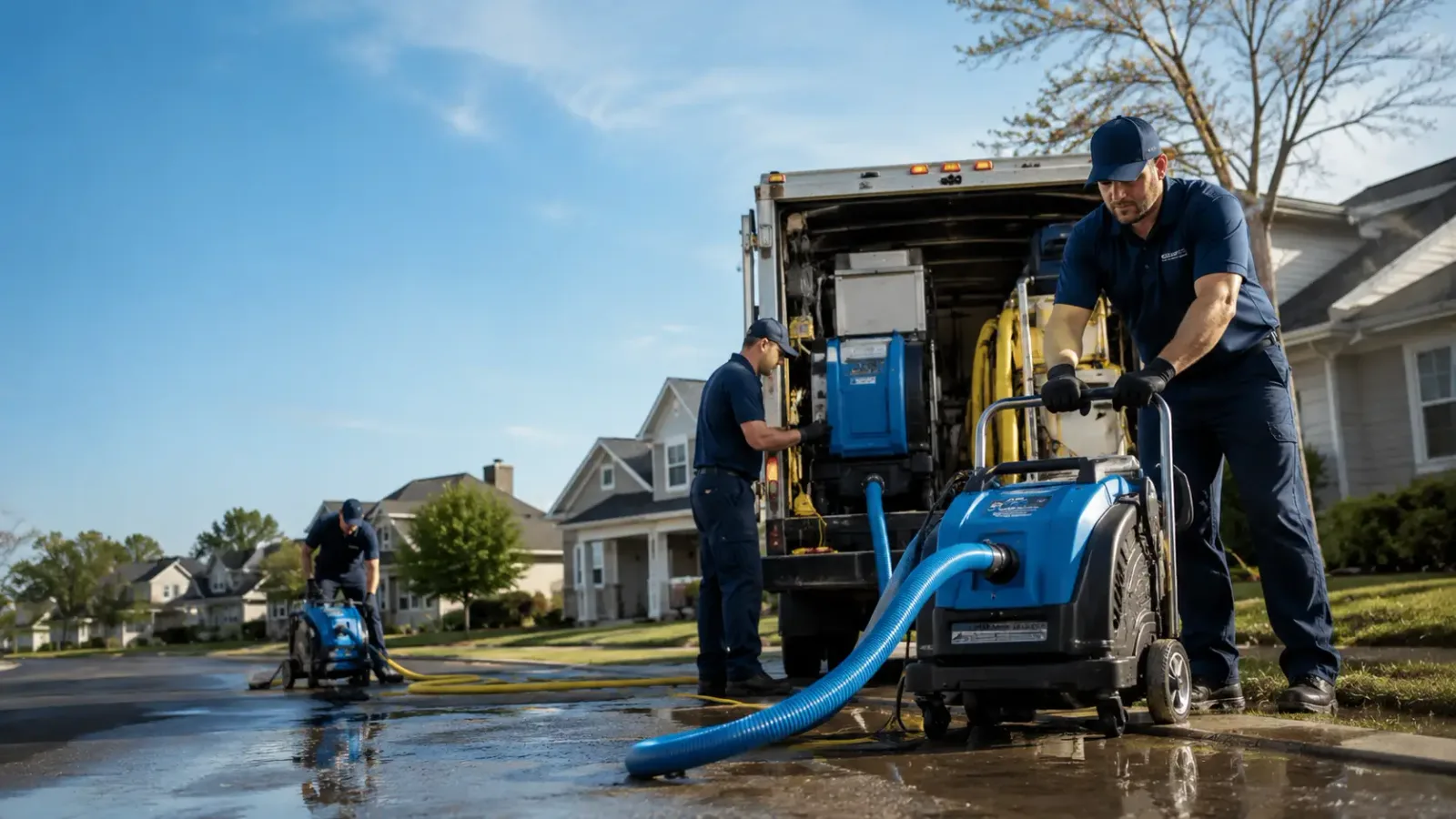 Flood Damage Cleanup in Martinsville, OH